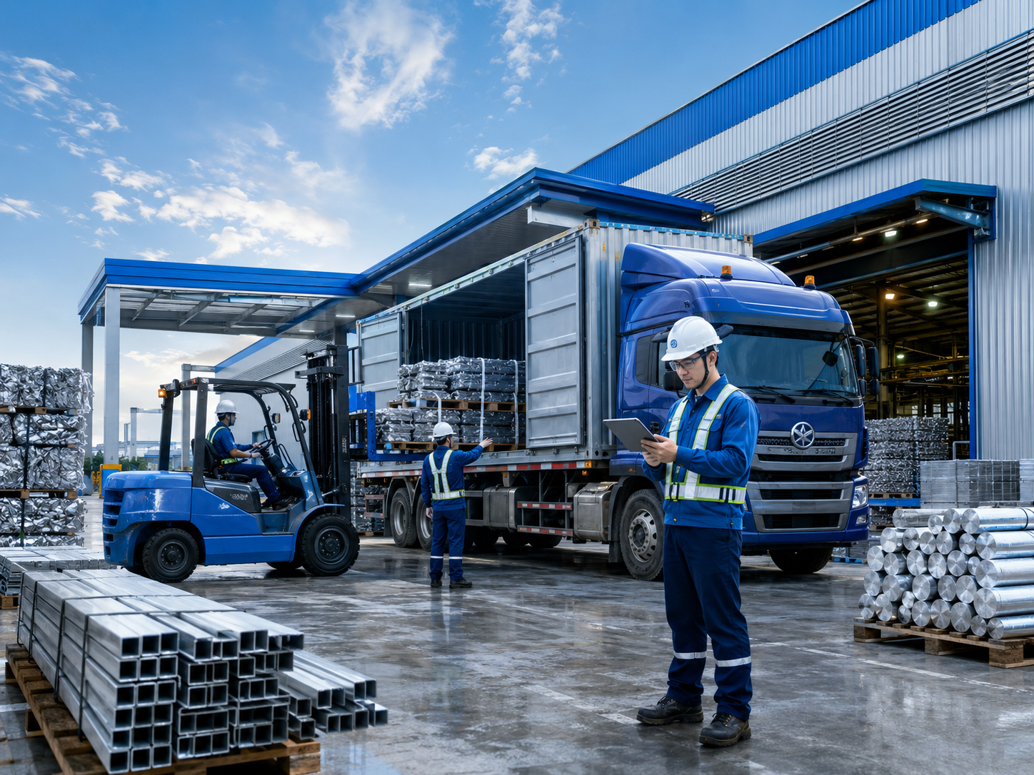 Delivery Material Industri Lokal dan Internasional