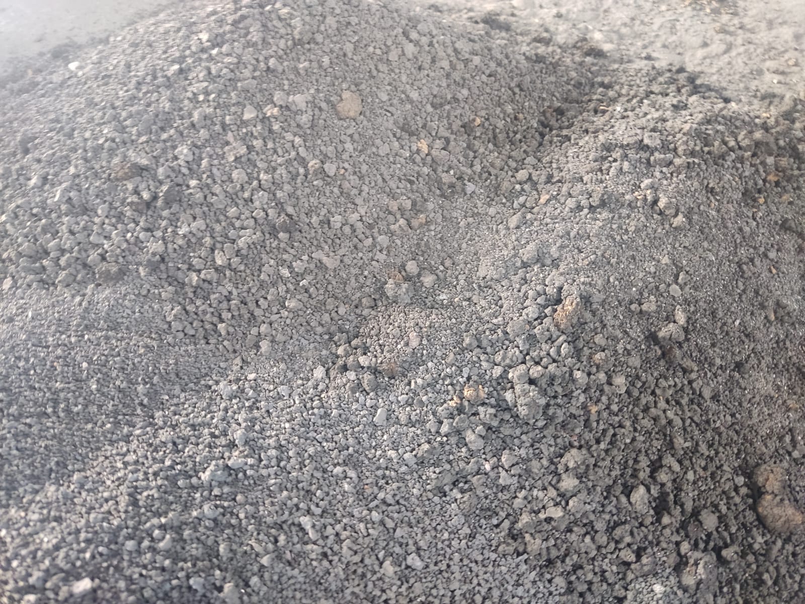 Initial Cobalt Material Before Burning