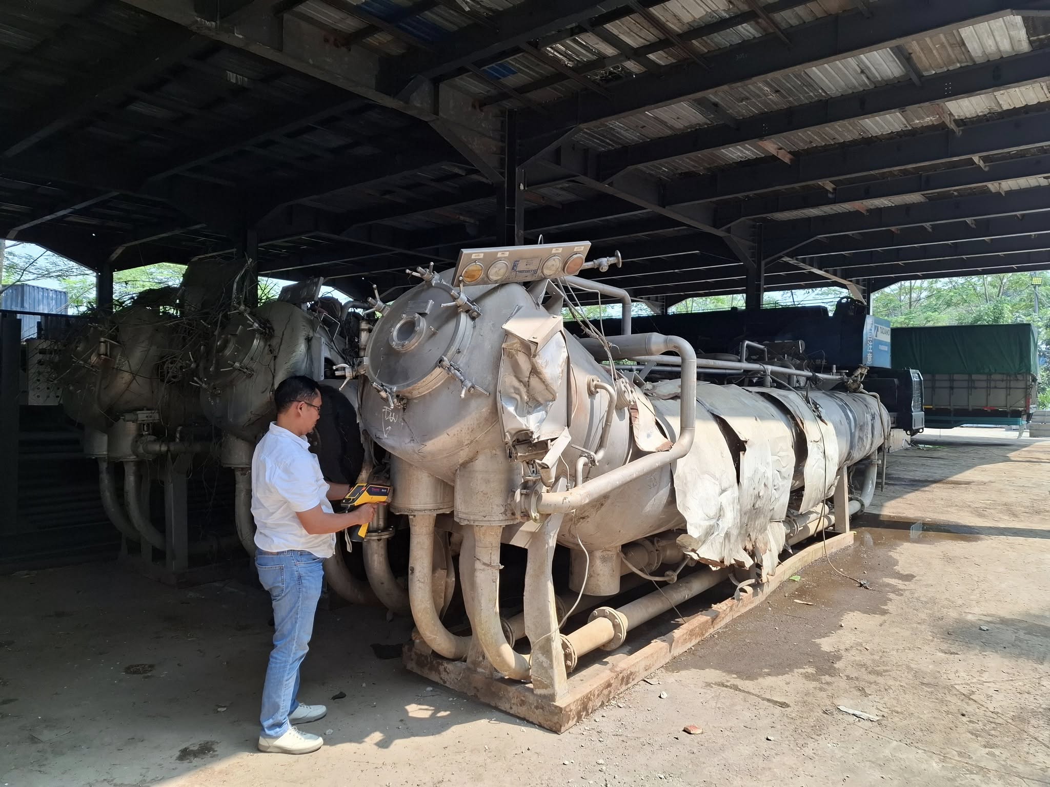 Metal Scrap Inspection Using XRF Analyzer