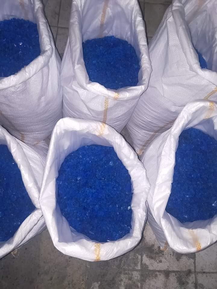 Copper Sulfate Pentahydrate (CuSO₄·5H₂O)
